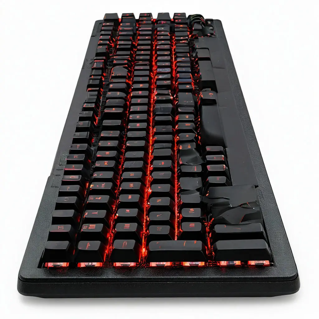 Gaming Keyboard with Silent Keys