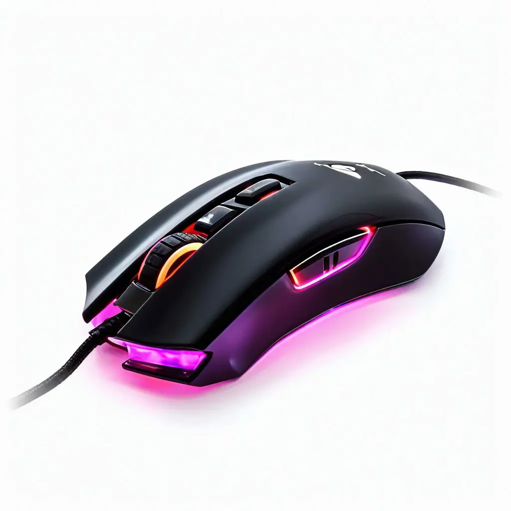 Gaming Mouse with RGB Lighting